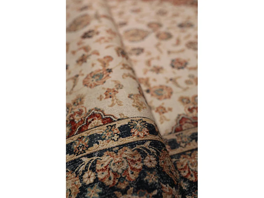 Tapis Zen classique lavable, Crème Multi, 160 x 230 cm