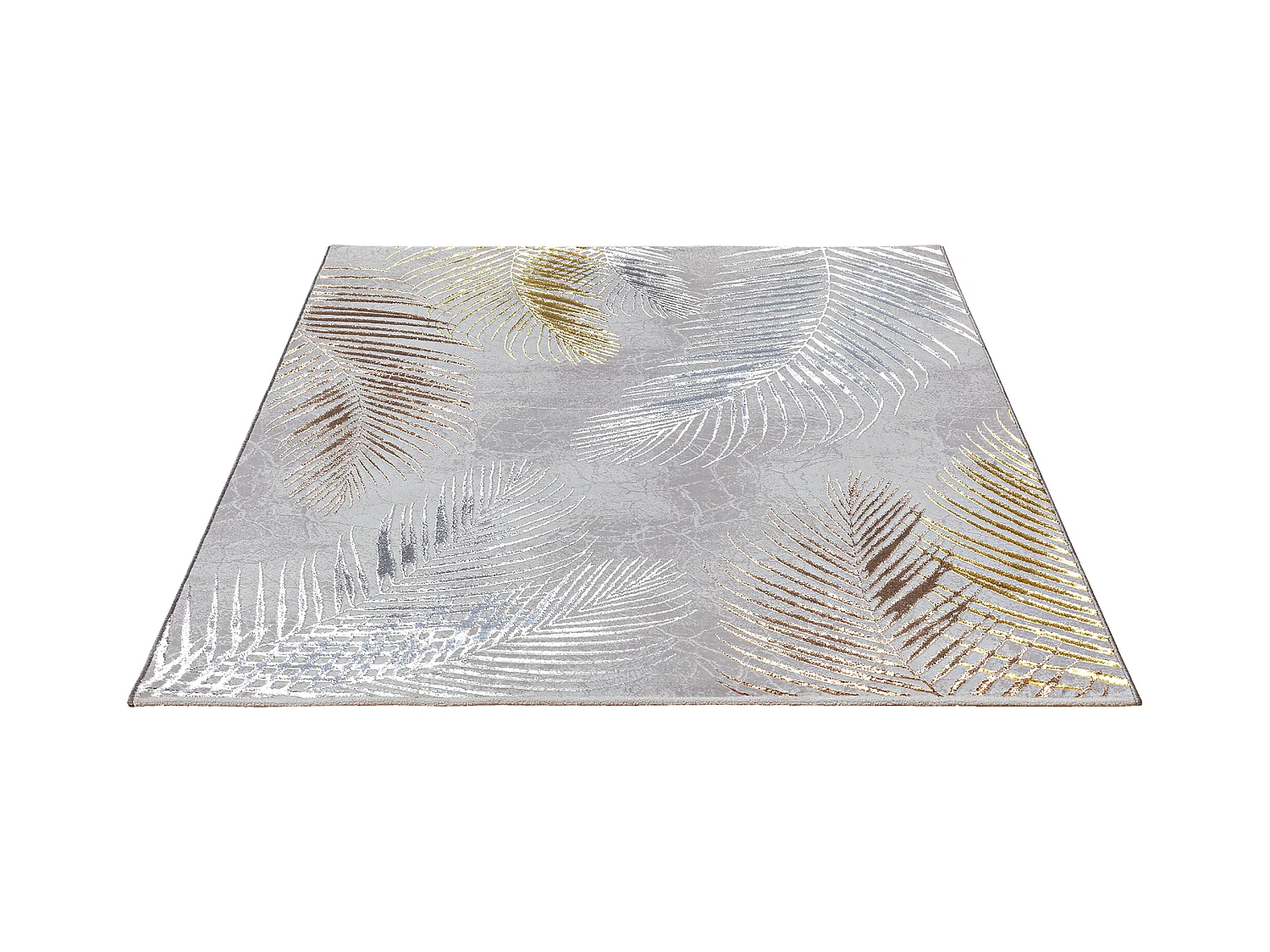 Tapis Mila brillant, élégant brillant, Gris, 200 x 290 cm