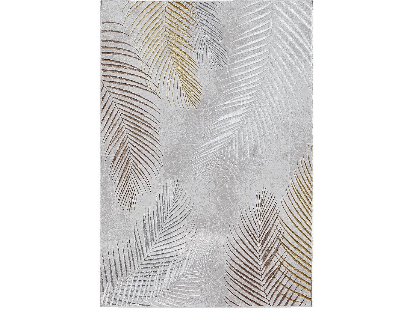 Tapis Mila brillant, élégant brillant, Gris, 80 x 300 cm