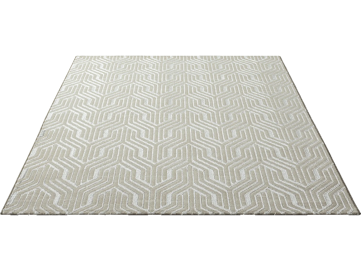 Tapis Mila conception, élégant conception, Crème, 80 x 150 cm