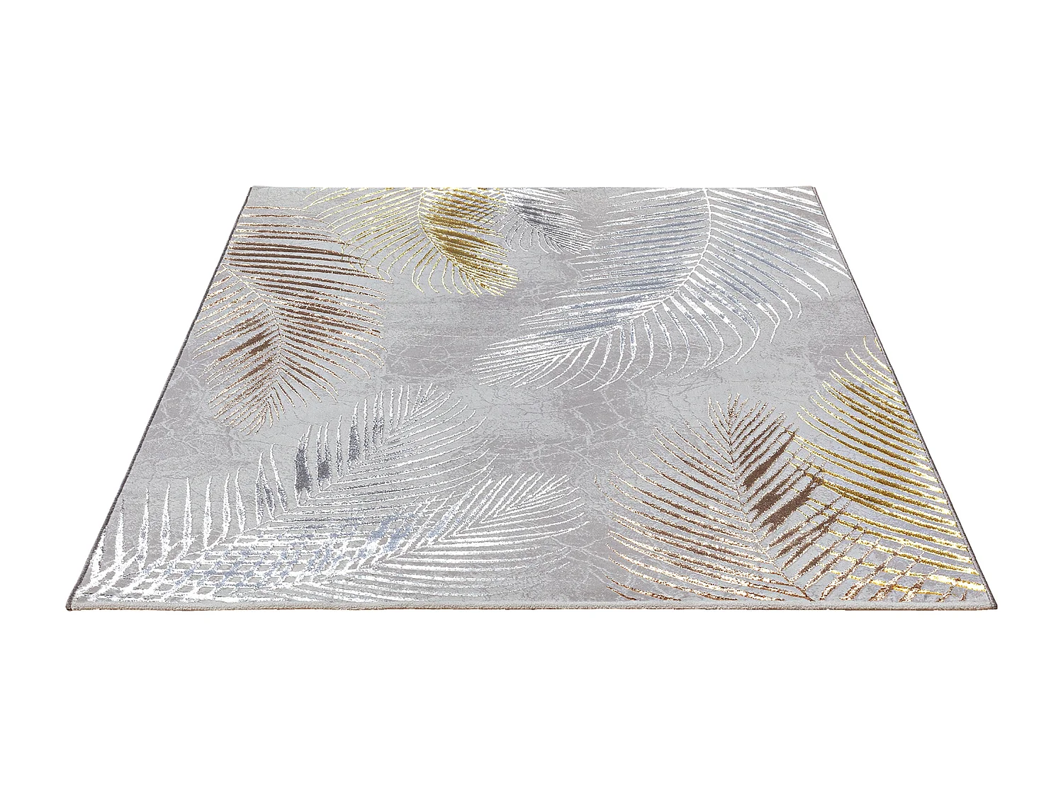 Tapis Mila brillant, élégant brillant, Gris, 160 x 230 cm