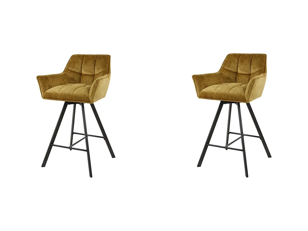 Barstoel Raster Draaibaar- Set van 2