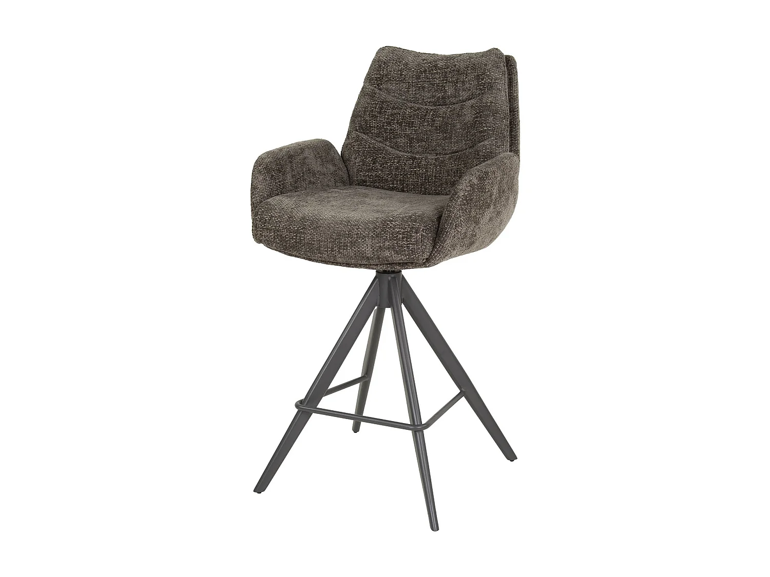 Chaise de bar Lounge - Rich Taupe - Lot de 2