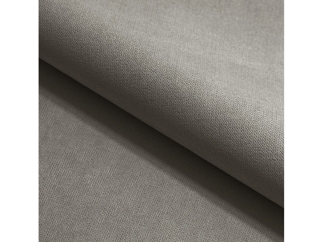 Lit à sommier tapissier avec matelas et sommier, tissu LUDANO Soro Gris 200x200 cm H3-Bonell