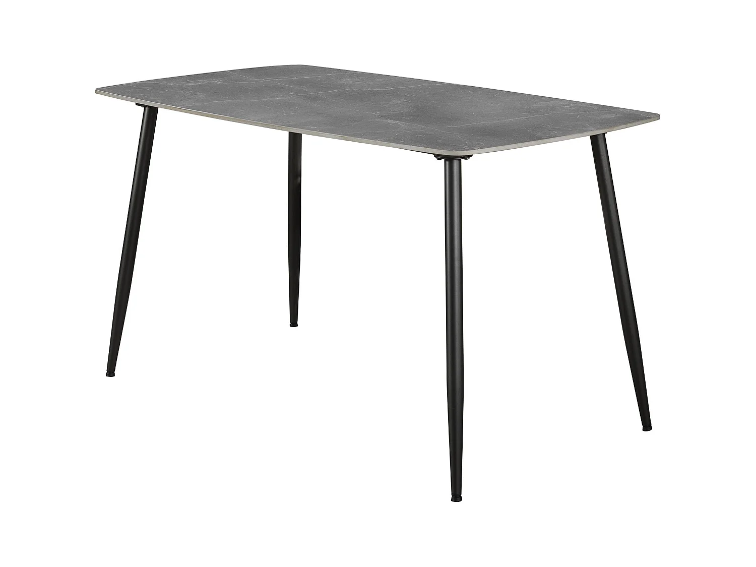 Eetkamertafel 140 Ceramic - Ceramic Natural Lightgrey
