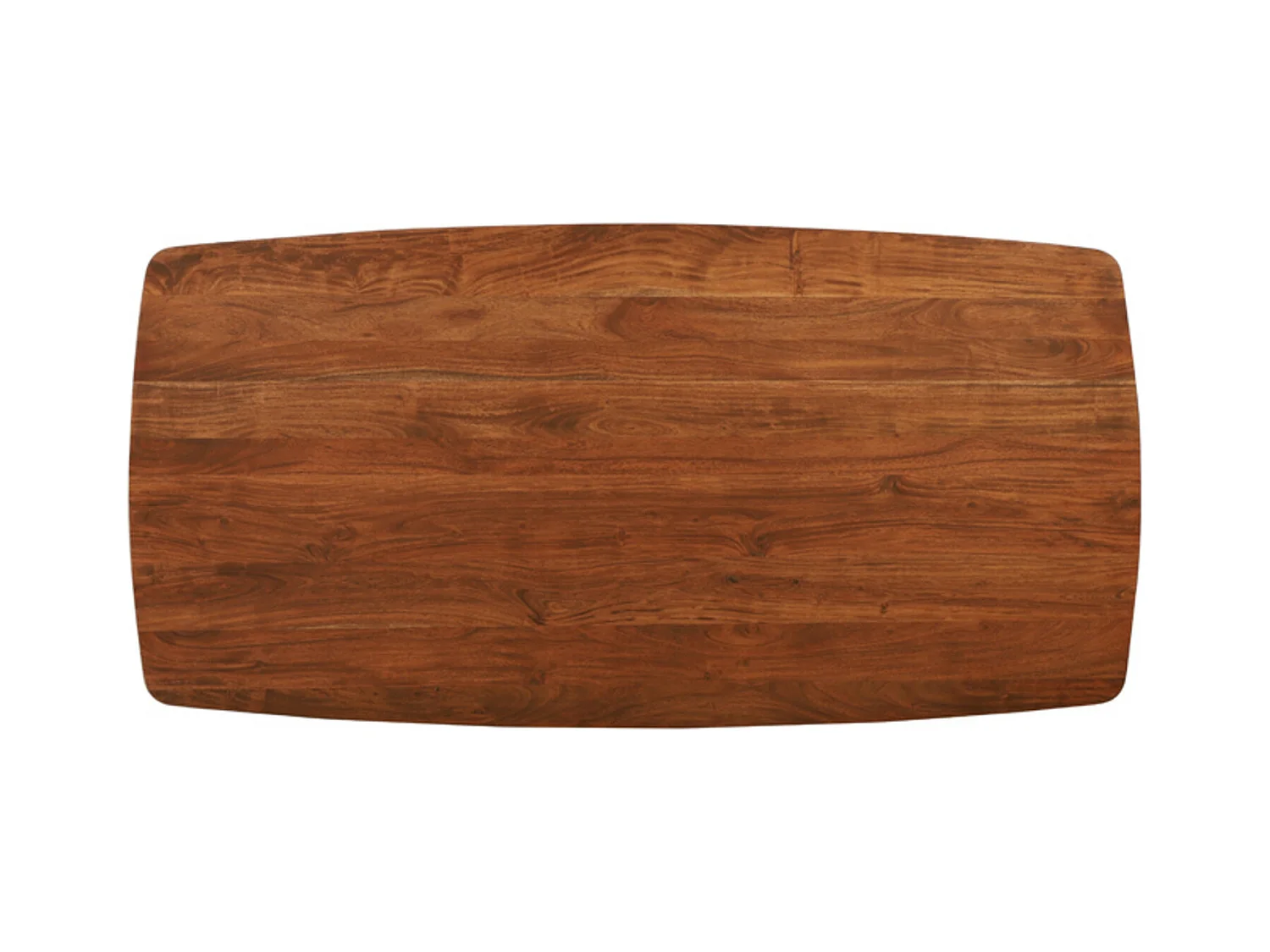 Eettafel QUENZA - 220x100x76cm - Bruin