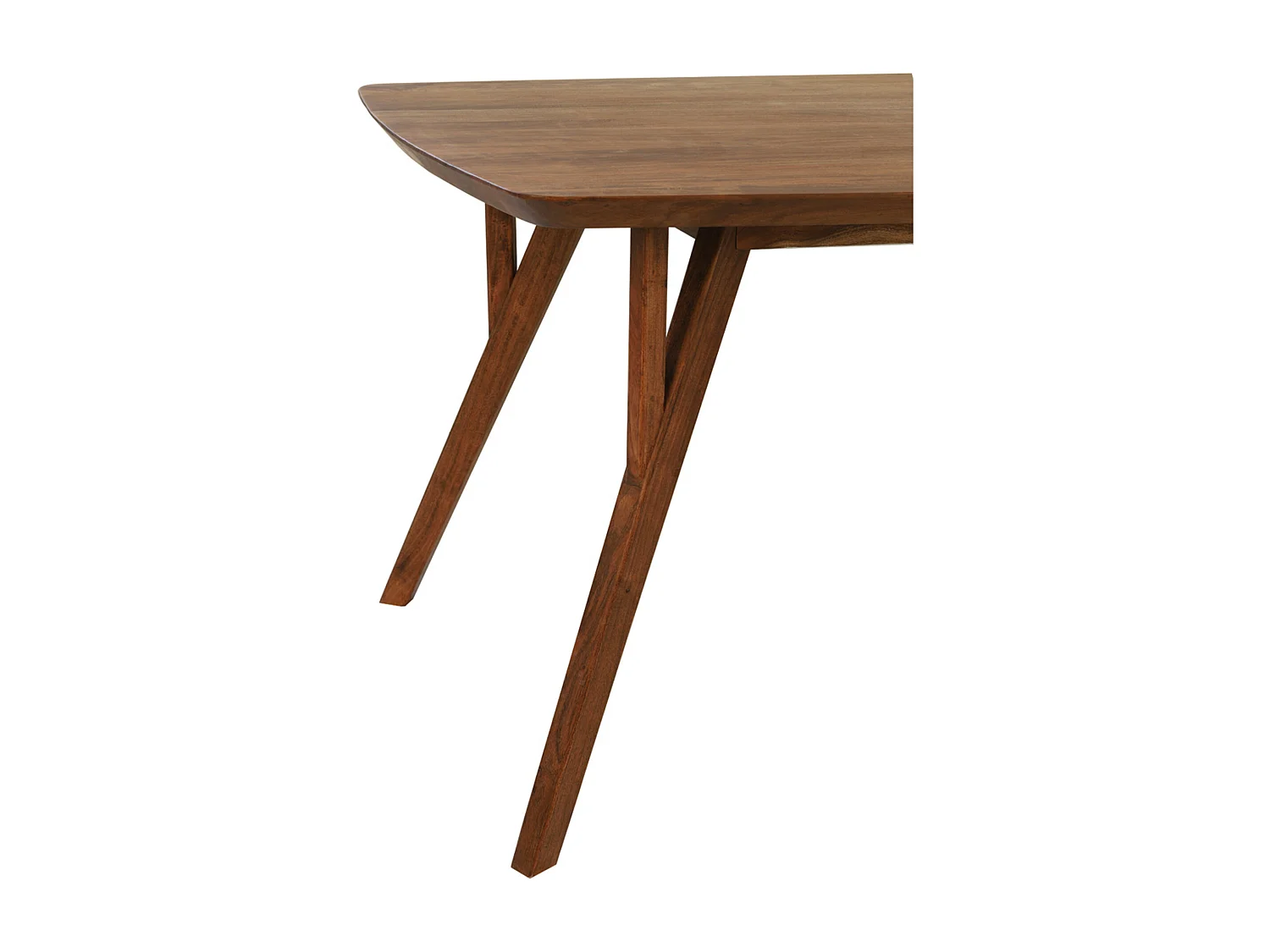 Table à manger QUENZA - 220x100x76cm - Marron