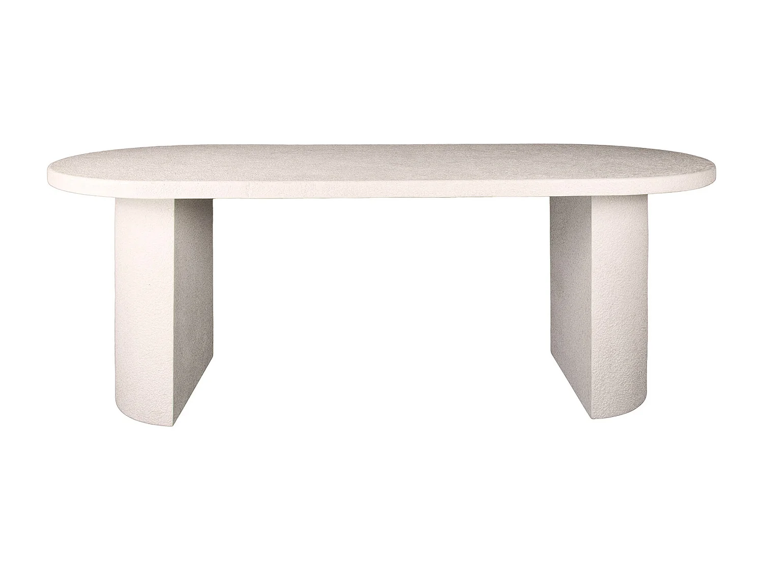 Eetkamertafel Arch Stone 215x90cm - Marmer Composiet