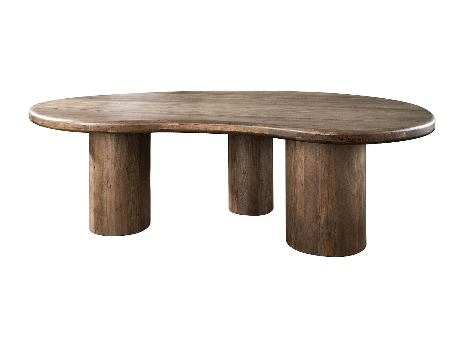 Esstisch Sculpture - Massive Akazie Drift Brown