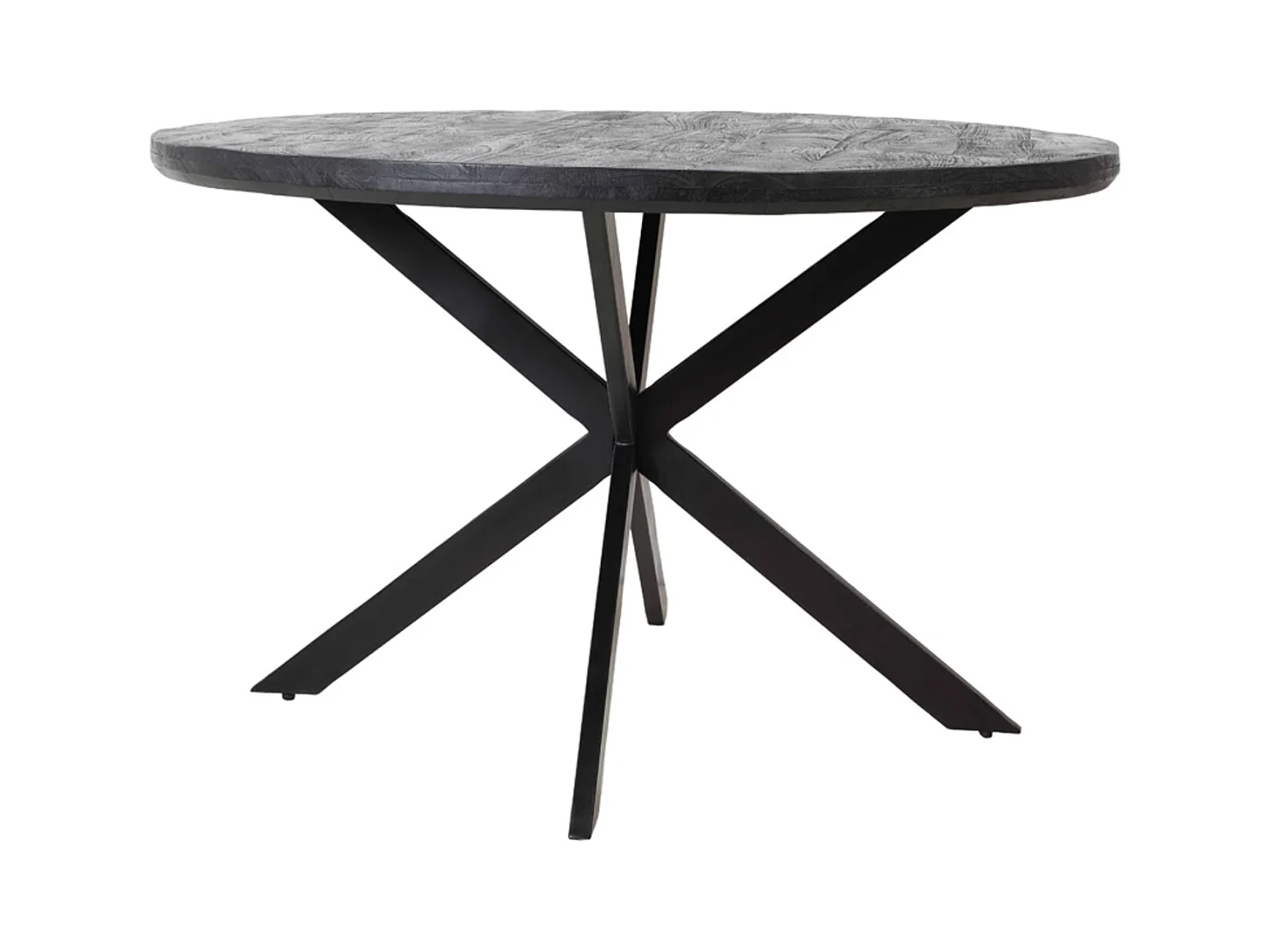 Table à manger YELLOV - Ø120x76cm - Noir