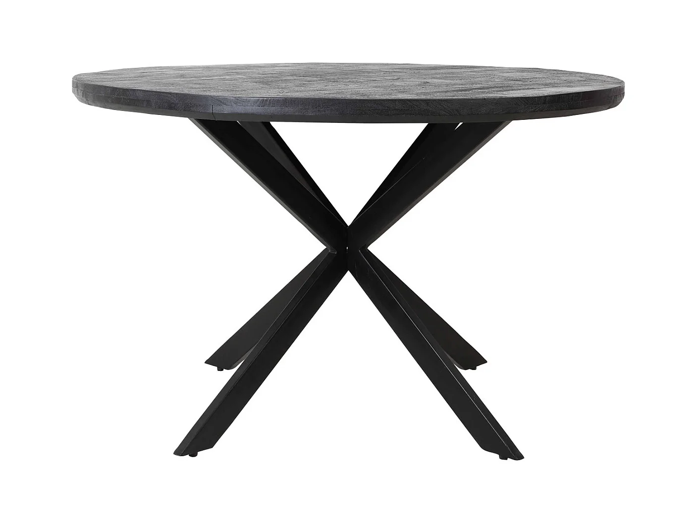 Table à manger YELLOV - Ø120x76cm - Noir