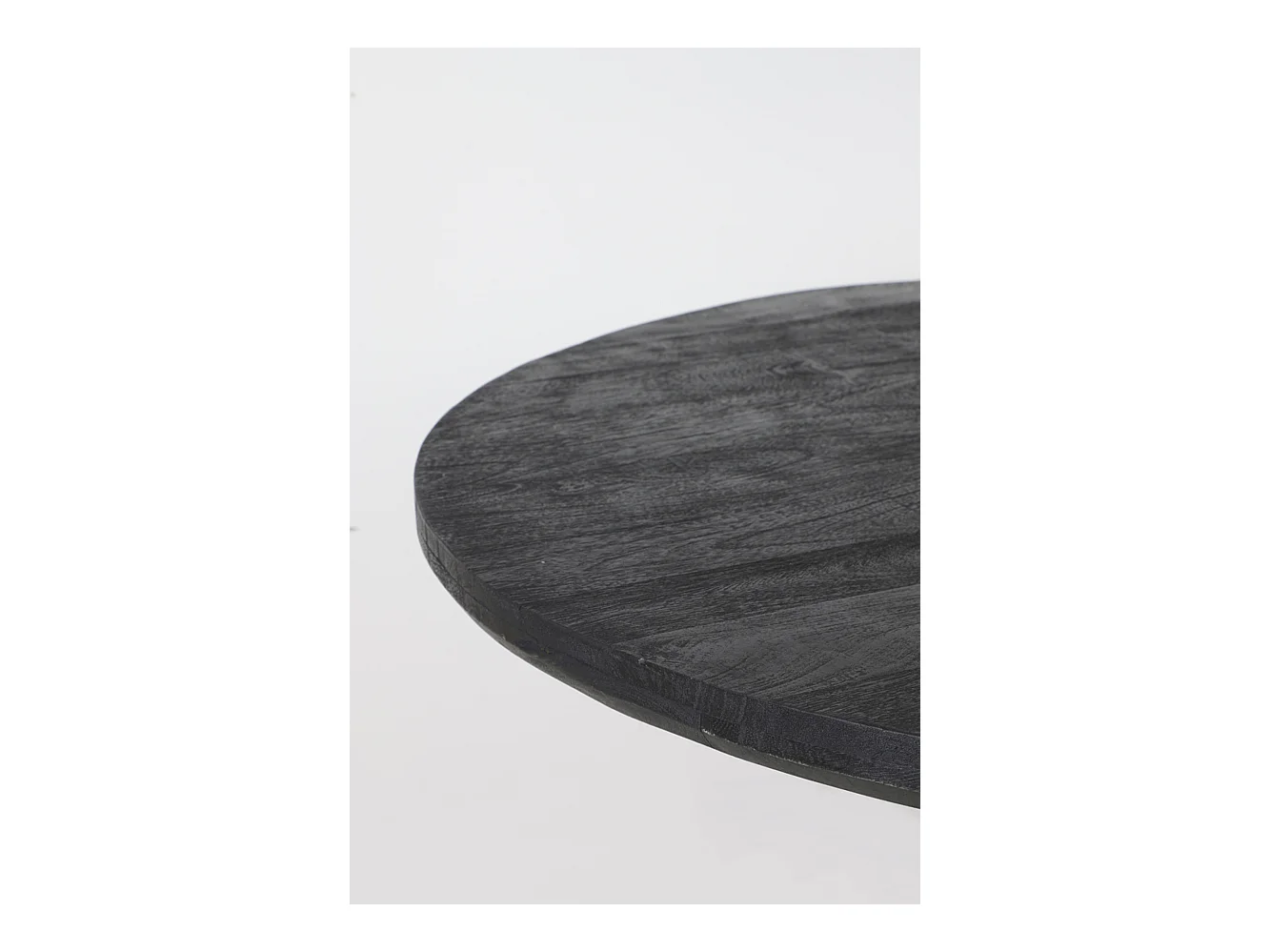 Table à manger YELLOV - Ø120x76cm - Noir