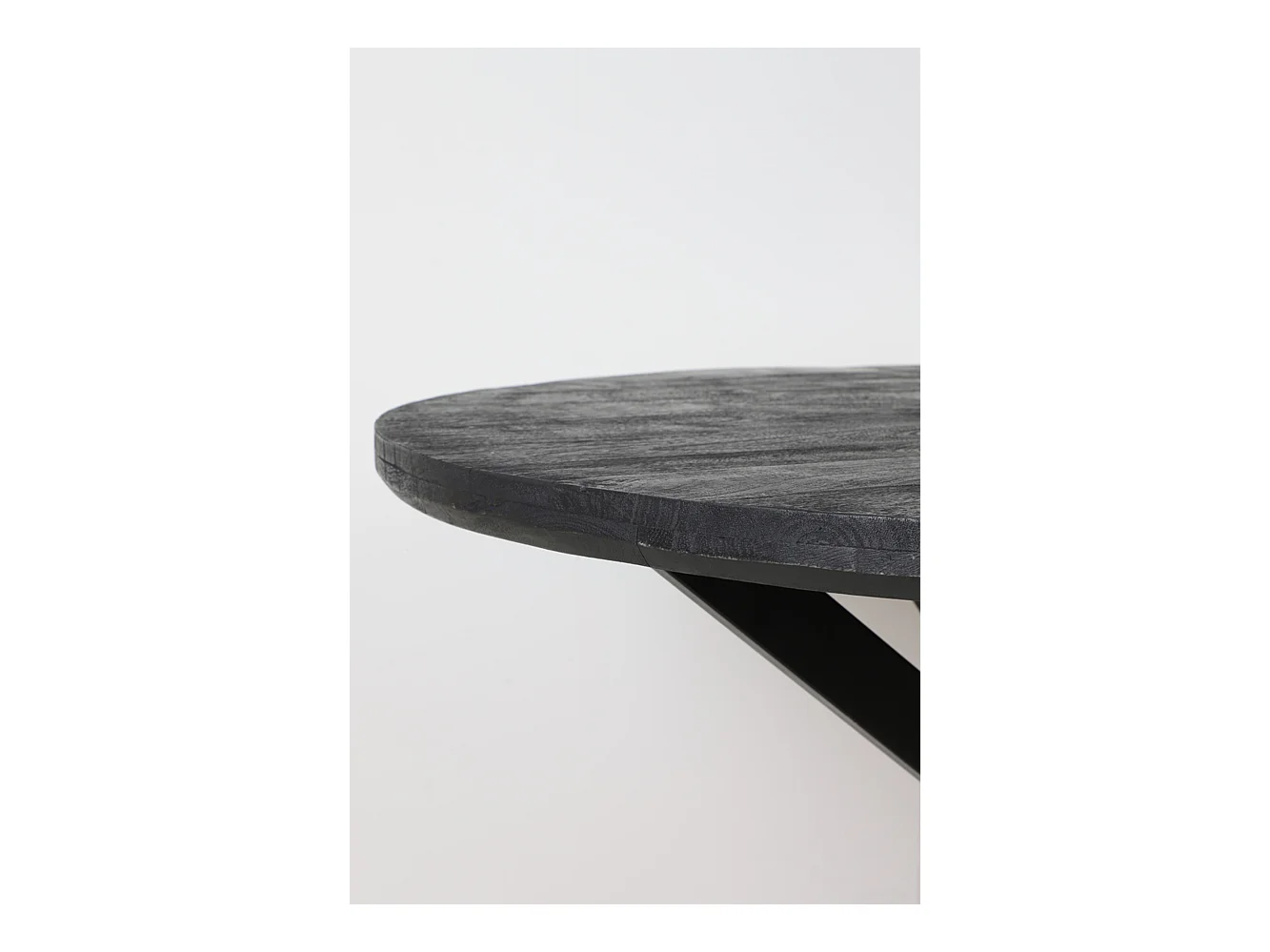 Esstisch YELLOV - Ø120x76cm - Schwarz