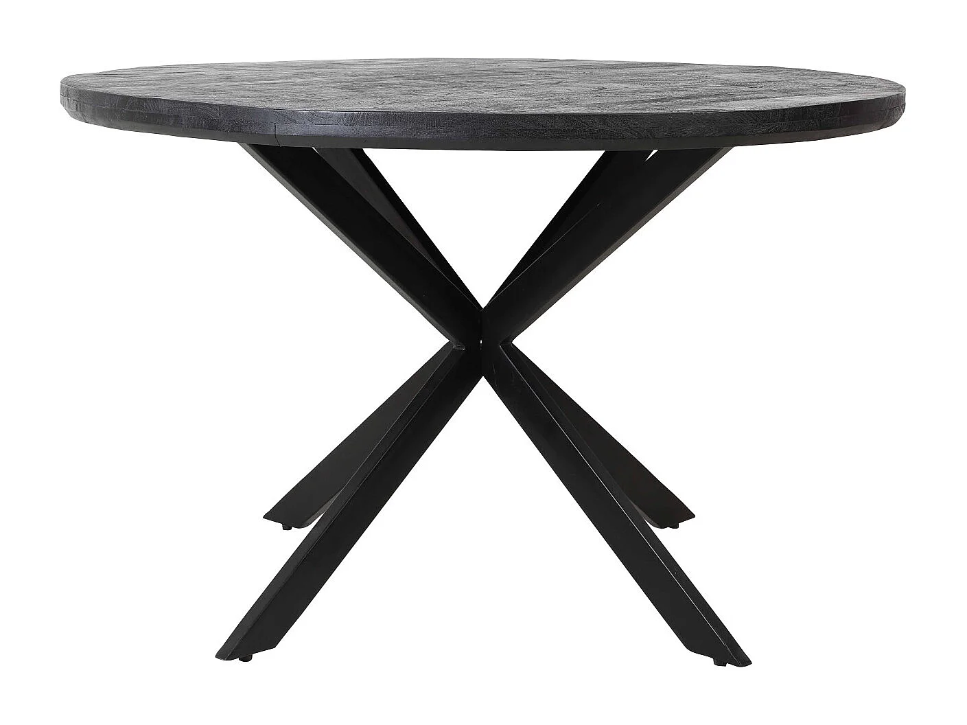 Table à manger YELLOV - Ø120x76cm - Noir