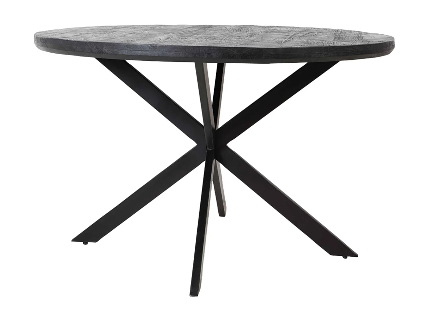 Table à manger YELLOV - Ø120x76cm - Noir