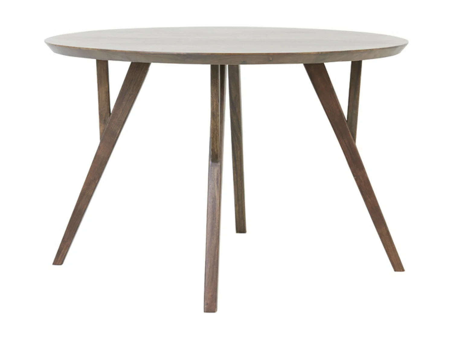 Esstisch QUENZA - Ø140x76cm - Braun