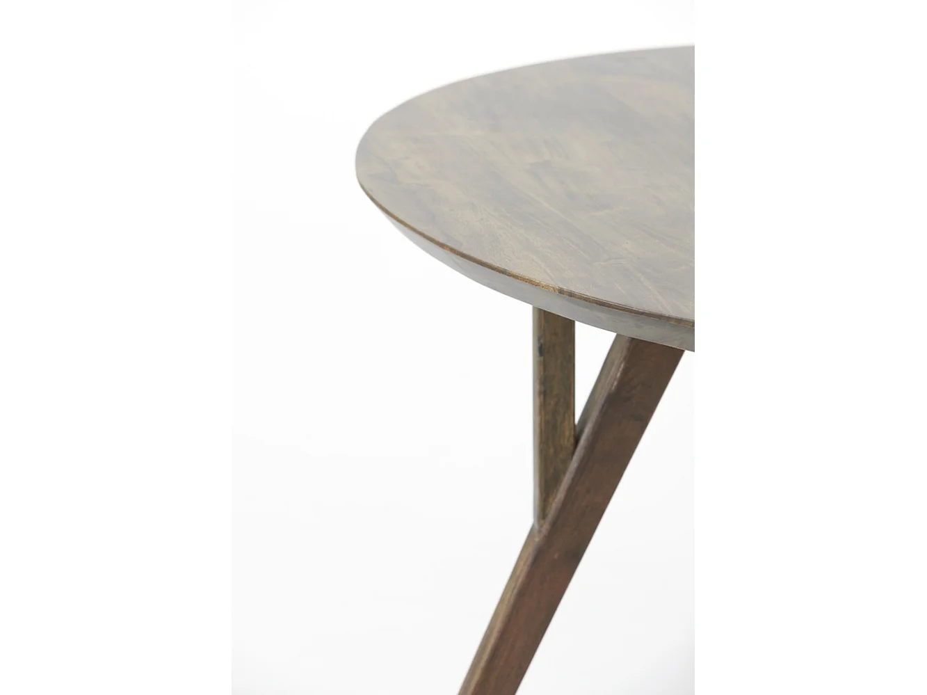 Esstisch QUENZA - Ø140x76cm - Braun