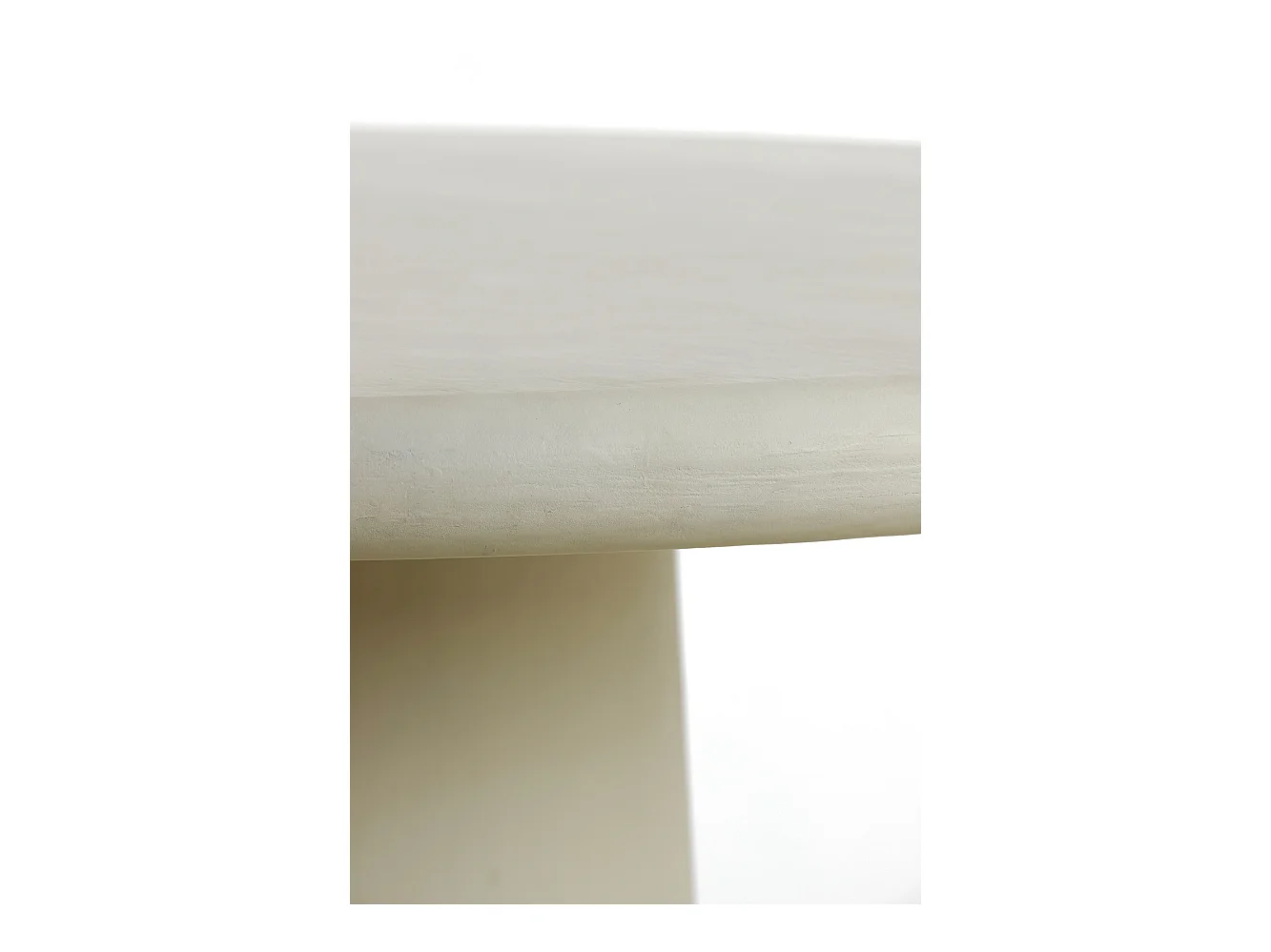 Table à manger KULONA - Ø140x76cm - Marron