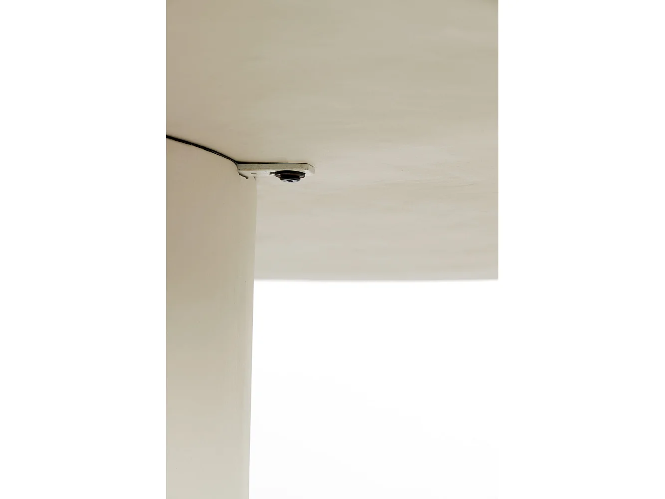 Table à manger KULONA - Ø140x76cm - Marron