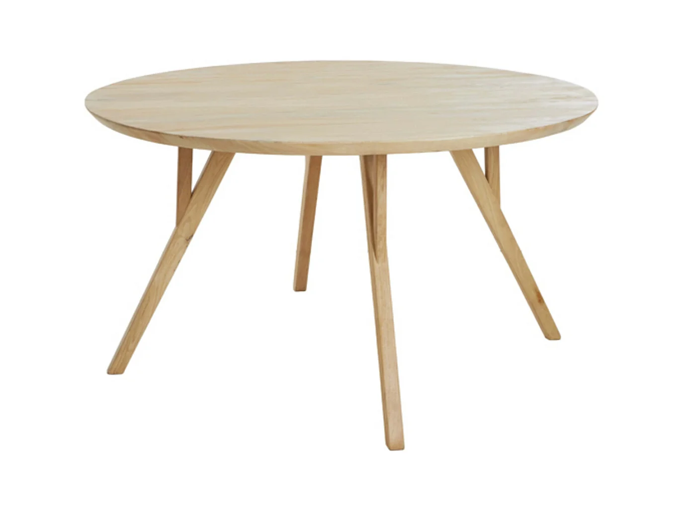 Table à manger QUENZA - Ø140x76cm - Marron