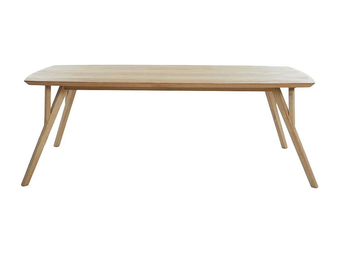 Table à manger QUENZA - 200x100x76cm - Marron