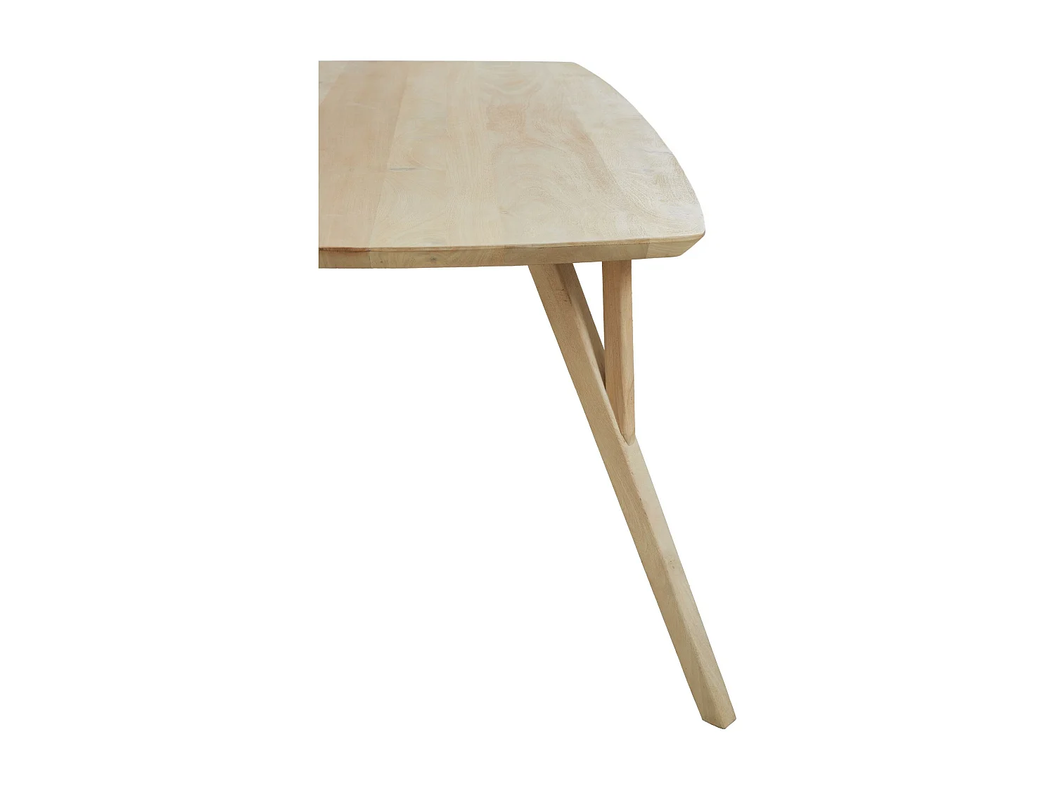 Table à manger QUENZA - 200x100x76cm - Marron