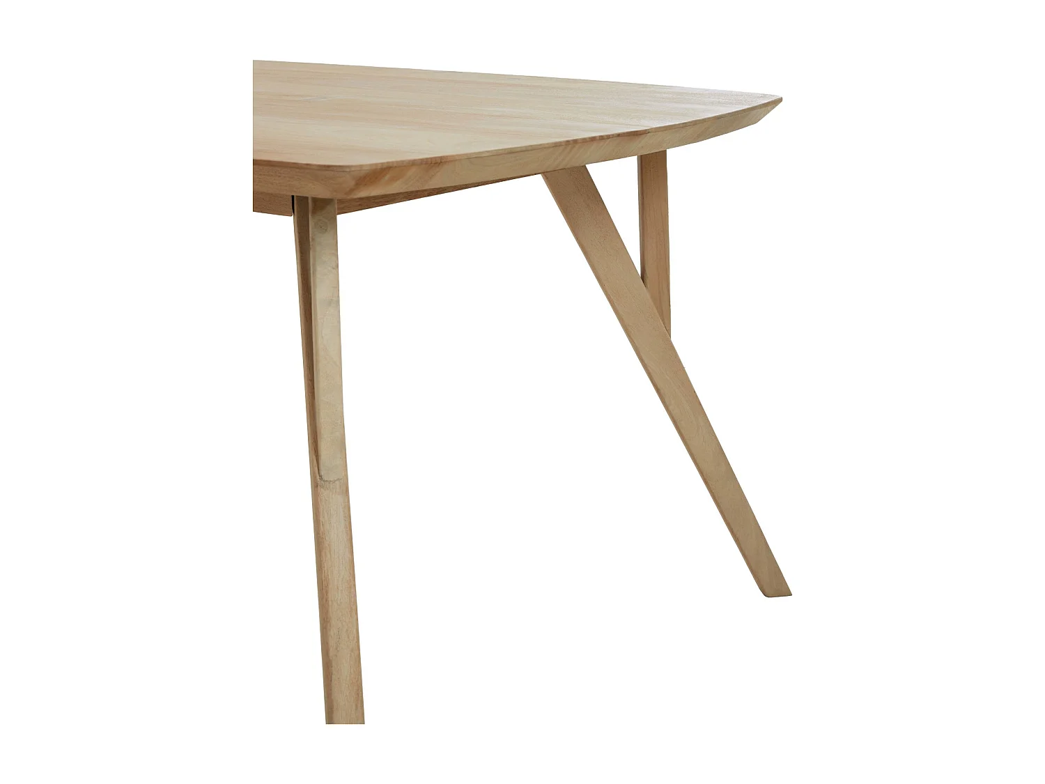 Table à manger QUENZA - 200x100x76cm - Marron