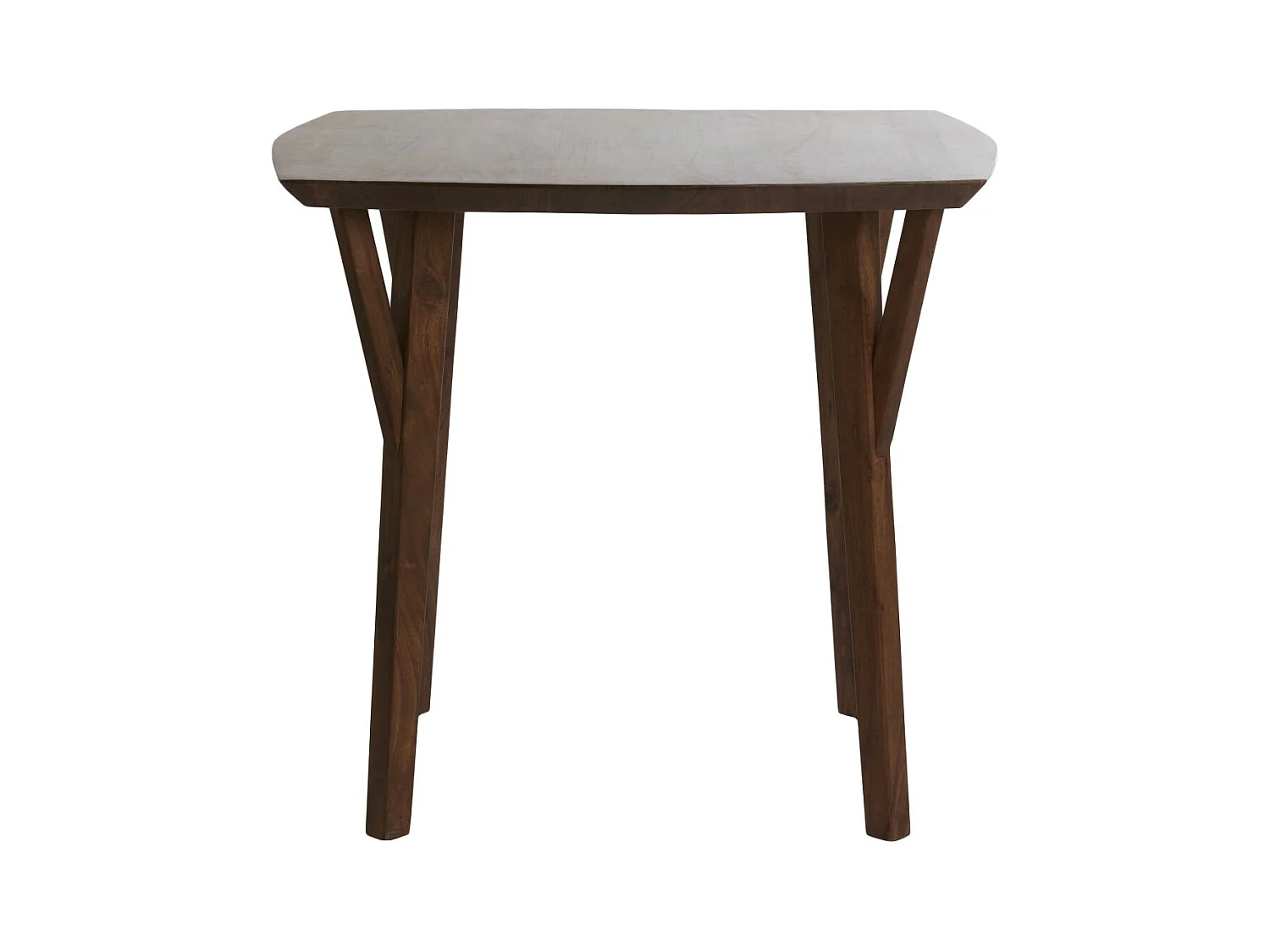 Table à manger QUENZA - Ø85x78cm - Marron