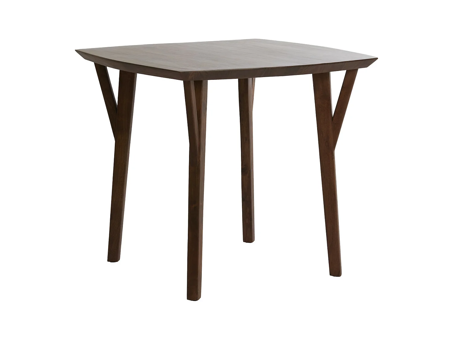 Table à manger QUENZA - Ø85x78cm - Marron