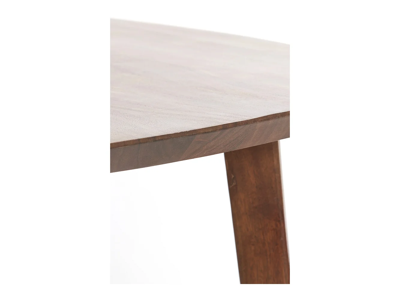 Table à manger QUENZA - Ø85x78cm - Marron