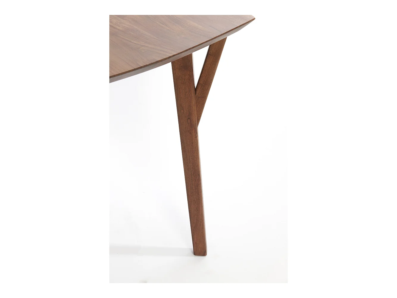 Table à manger QUENZA - Ø85x78cm - Marron