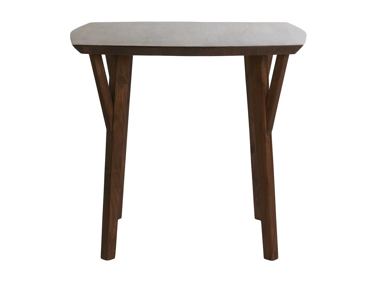 Table à manger QUENZA - Ø85x78cm - Marron