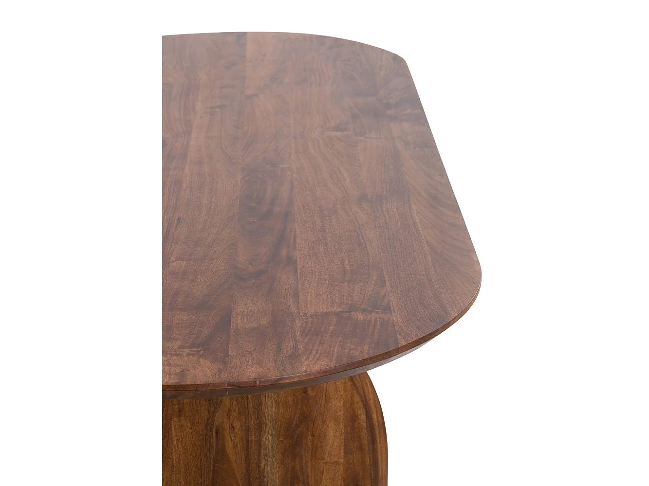 Table à manger INDORE - 220x100x75cm - Marron