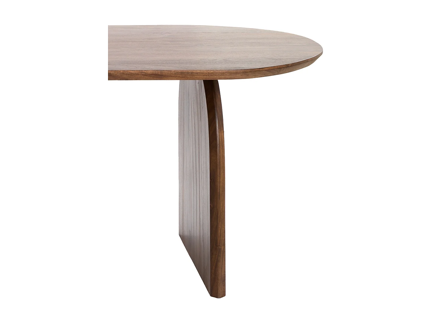 Table à manger INDORE - 220x100x75cm - Marron