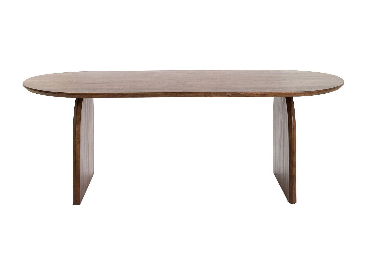 Table à manger INDORE - 220x100x75cm - Marron