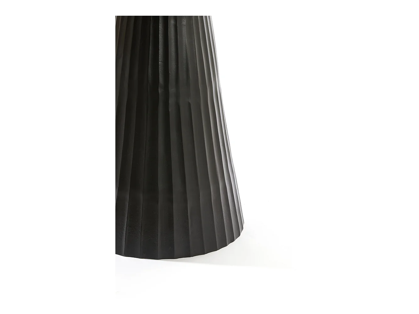 Table à manger RIANNE - Ø100x75cm - Marron