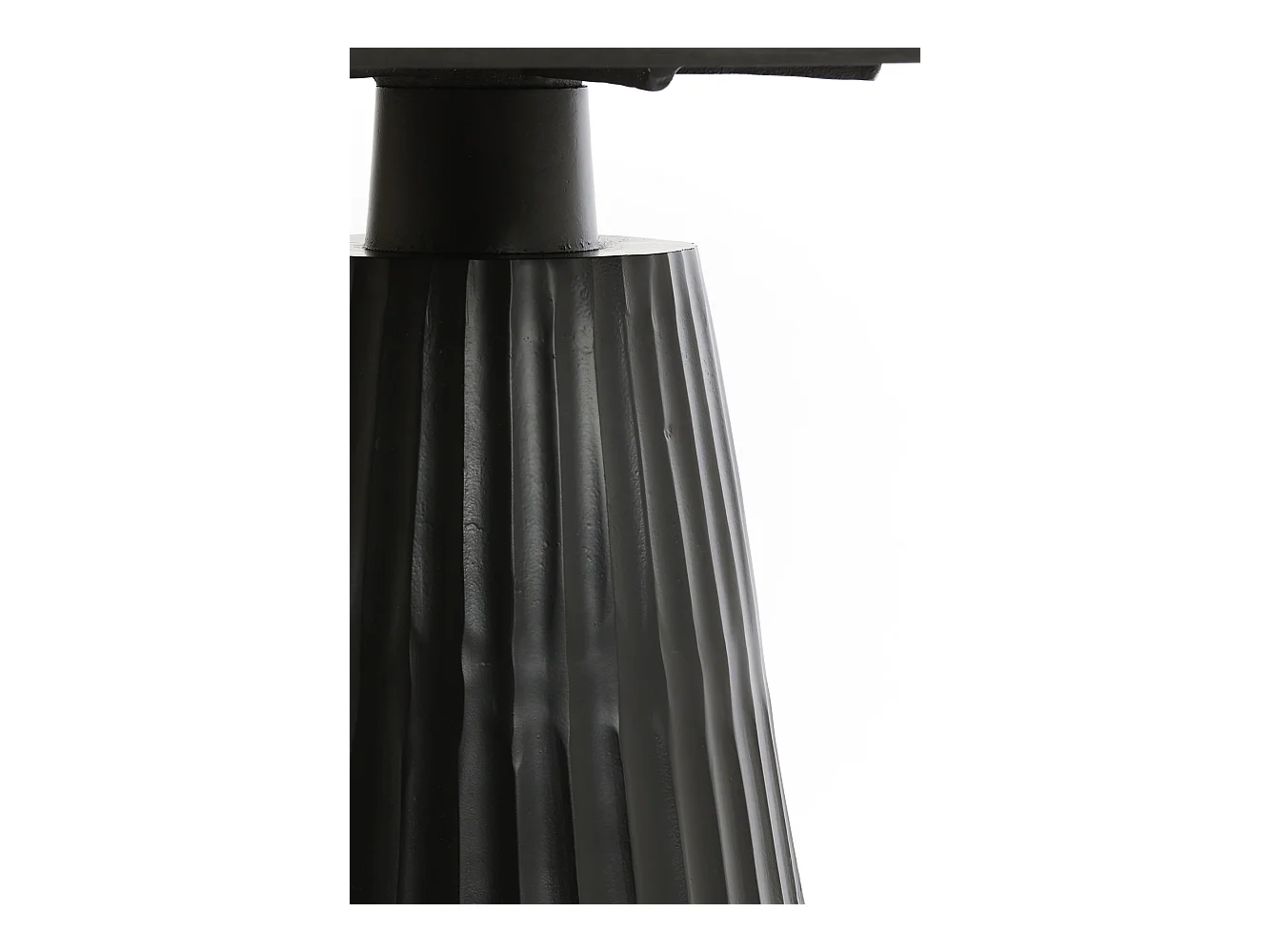 Table à manger RIANNE - Ø100x75cm - Marron