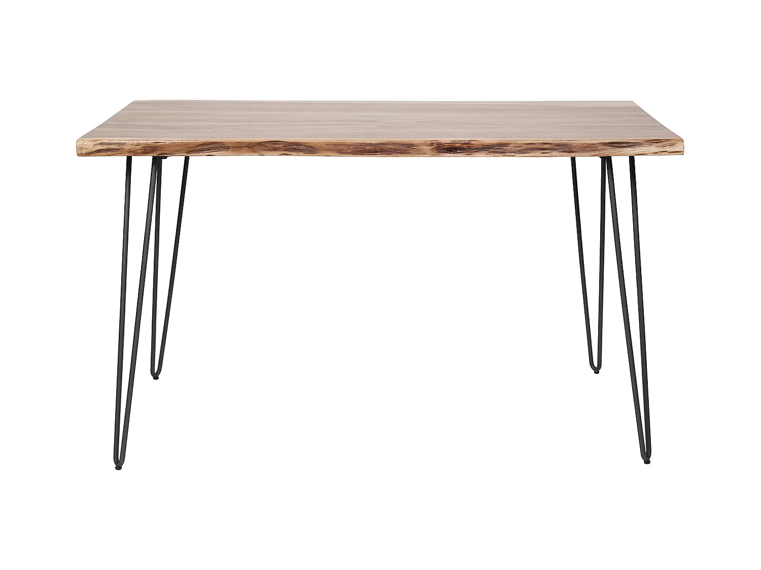 Esstisch Edge - Holz - Braun - 130x70x77