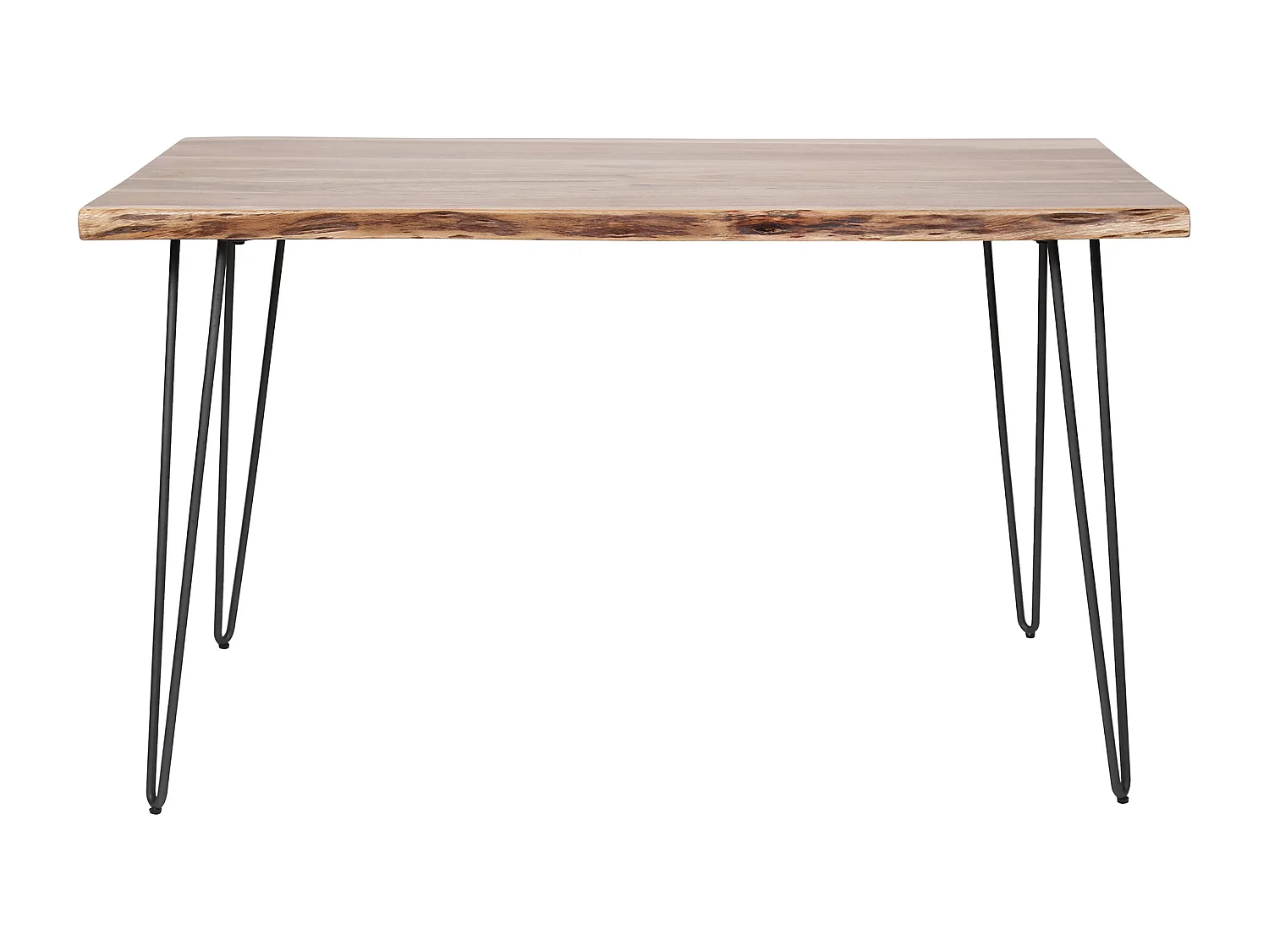 Esstisch Edge - Holz - Braun - 130x70x77