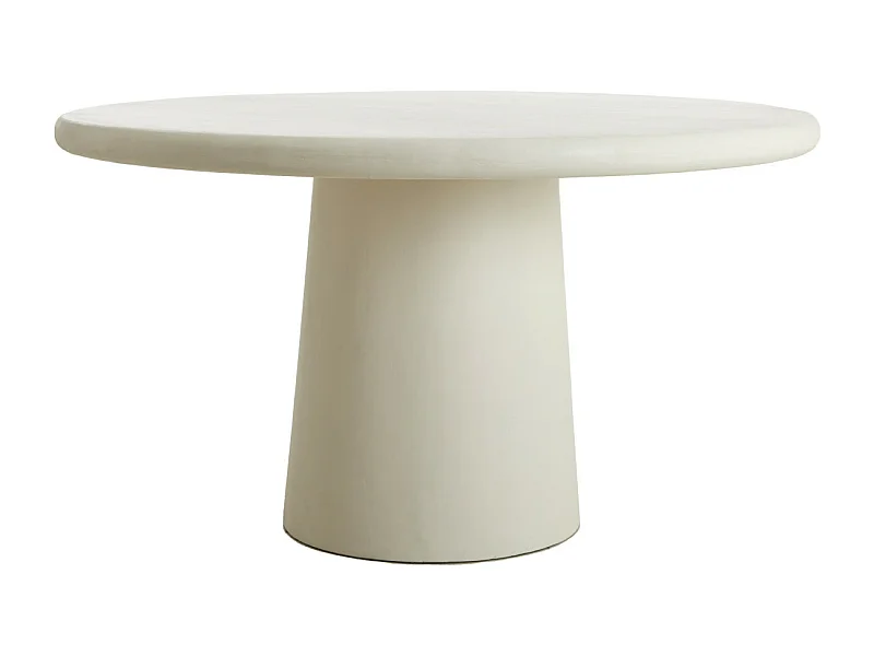 Eettafel KULONA - Ø140x76cm - Wit