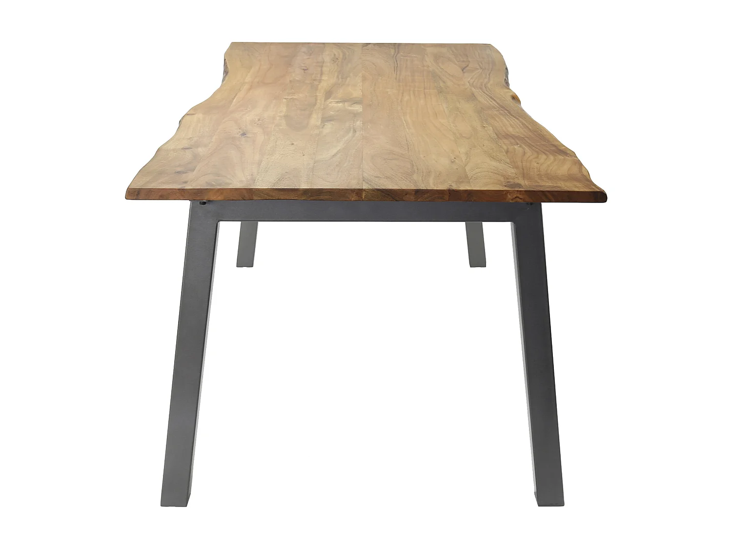 Table à manger Edge - Marron - Bois - 180x90x76