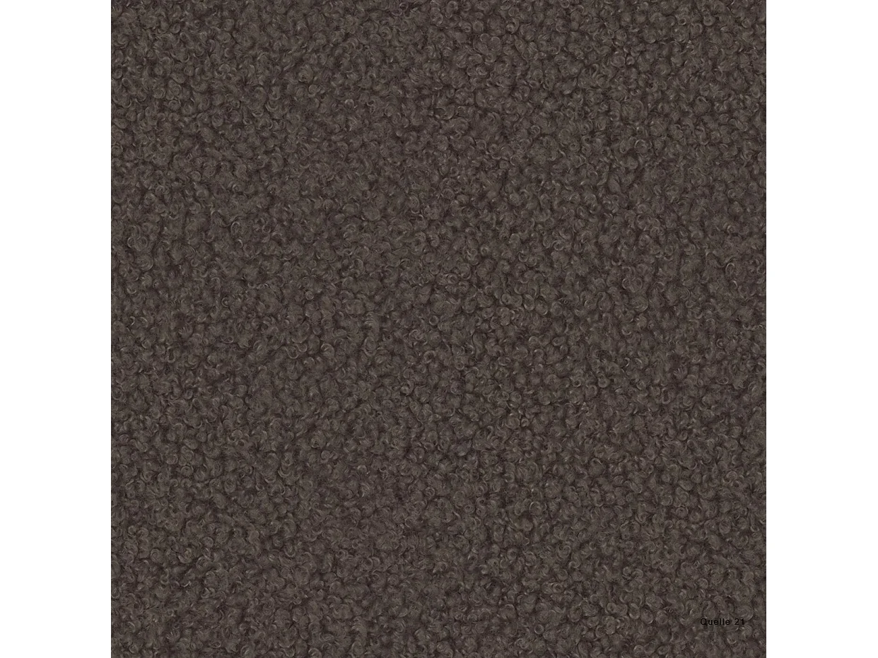 Canapé d'angle, canapé en L, designer Modena, tissu pur, source marron, droite