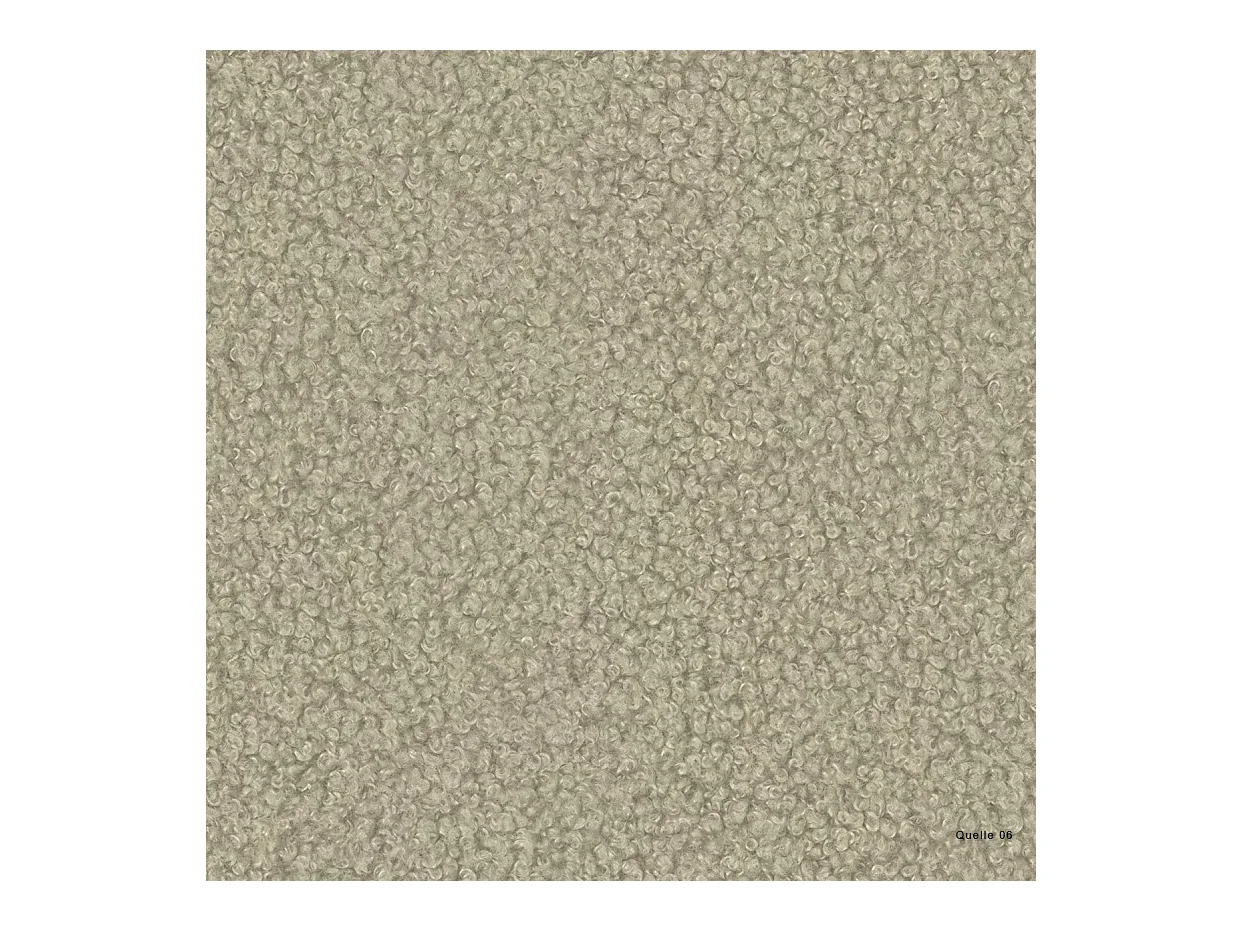 Canapé d'angle, canapé en L design Modena tissu pur source beige droite