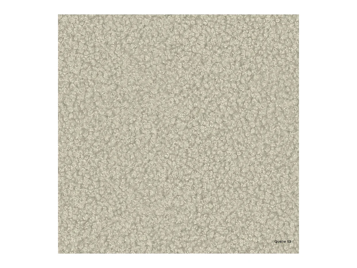 Canapé d'angle, canapé en L design Modena tissu pur source beige gauche