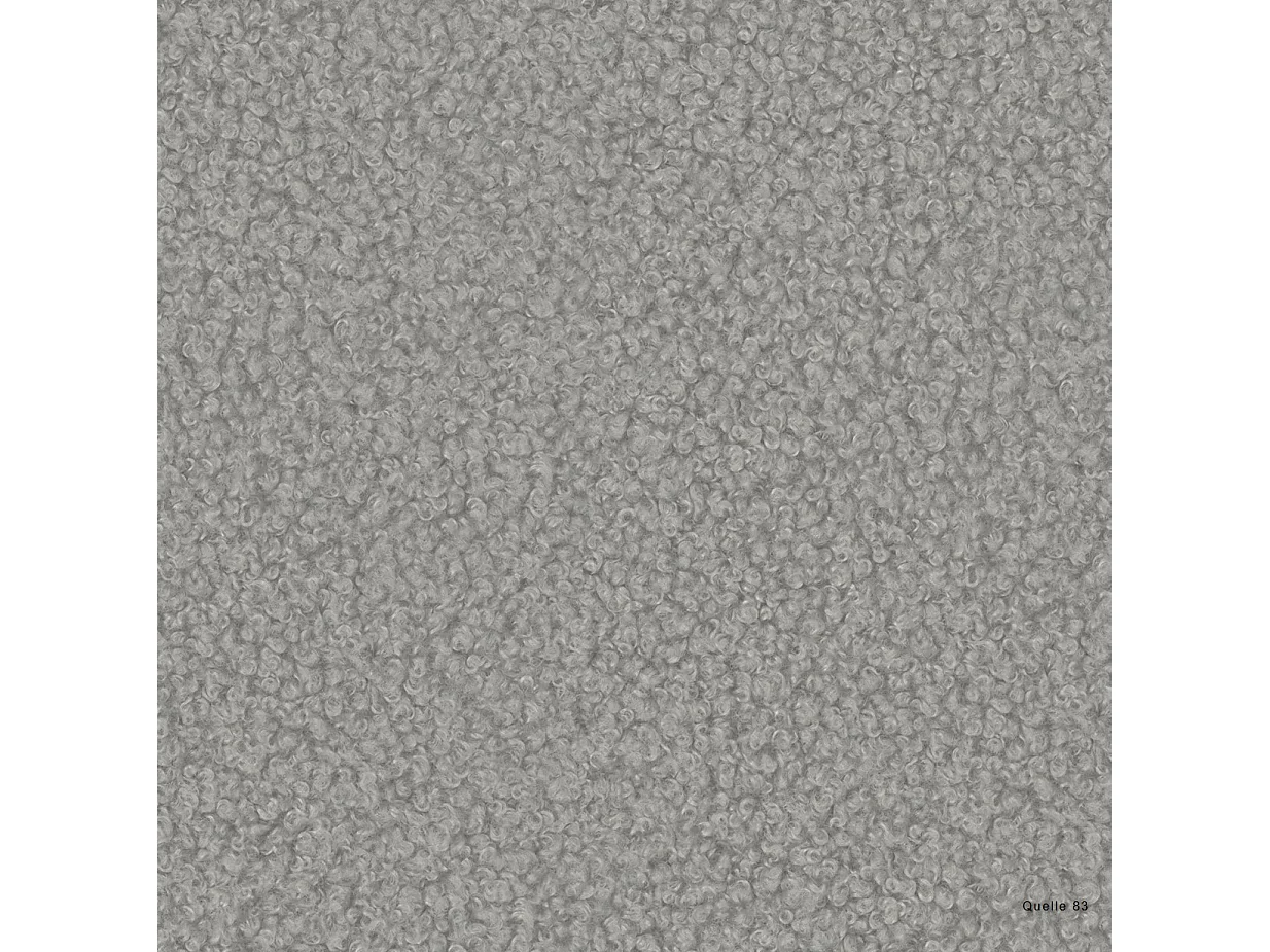 Canapé d'angle, canapé en L, designer Modena, tissu pur, gris source, droite