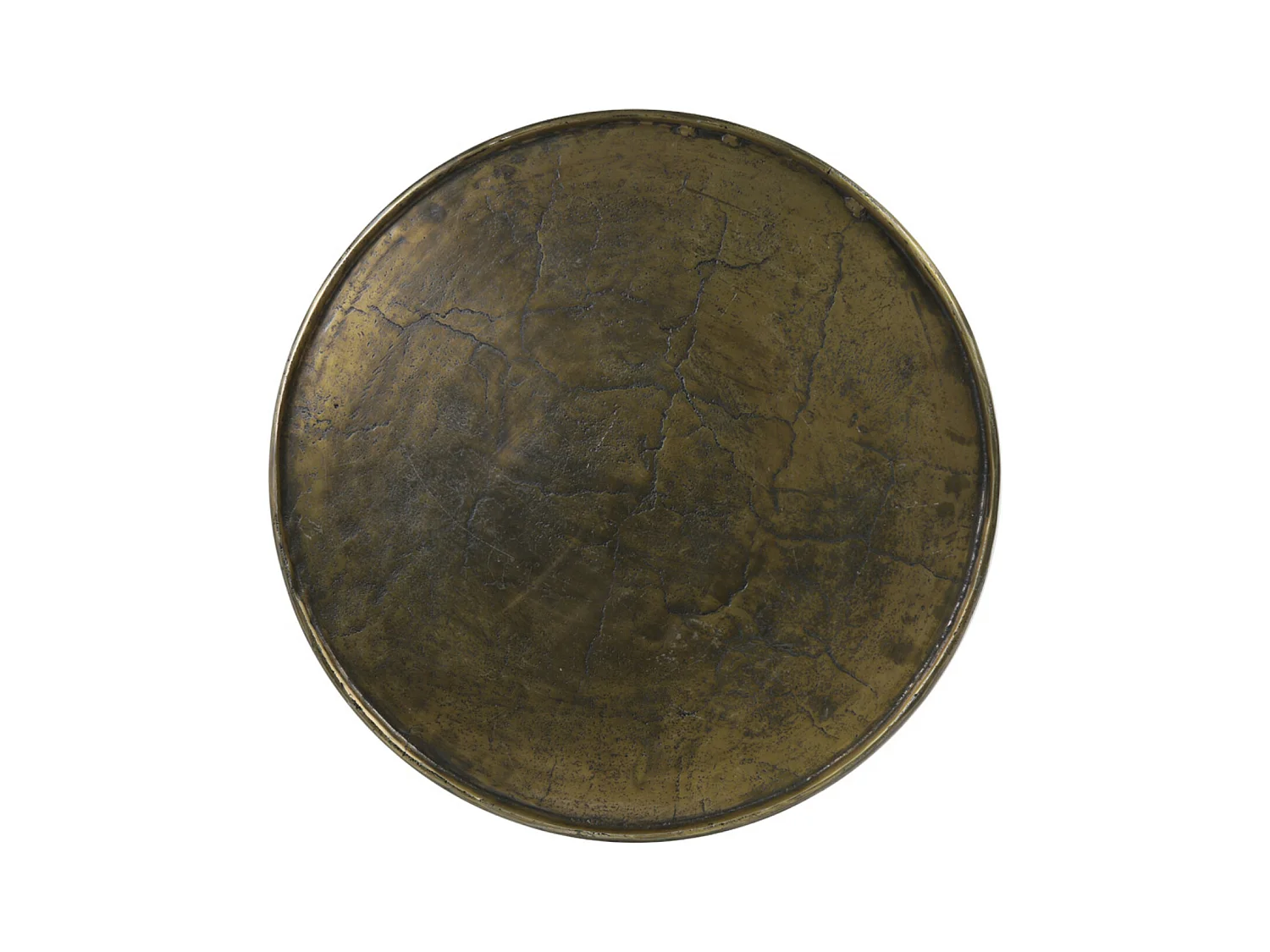 Table d'appoint BABINA - Ø59x41cm - Bronze
