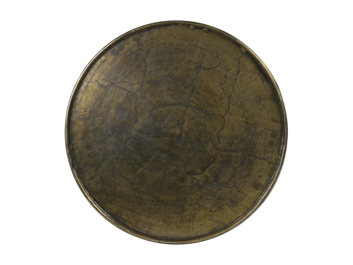 Table d'appoint BABINA - Ø59x41cm - Bronze