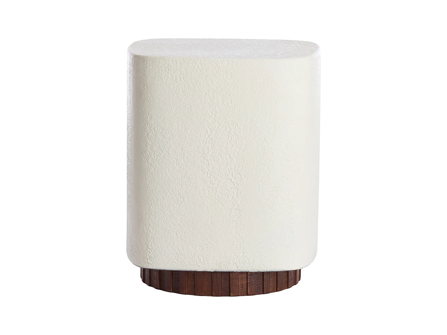Table d'appoint SEDDON - 37x34x45cm - Blanc