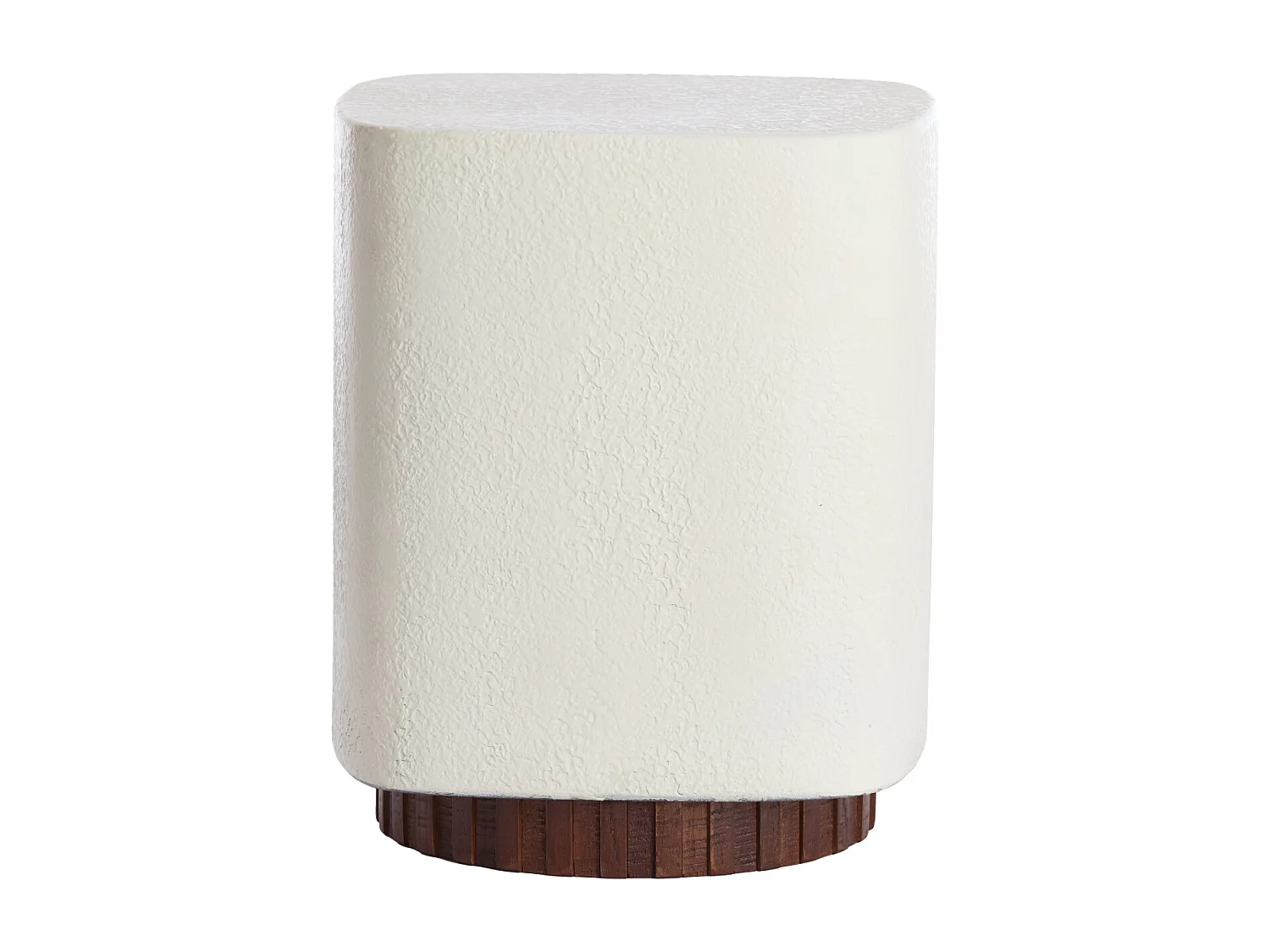 Table d'appoint SEDDON - 37x34x45cm - Blanc