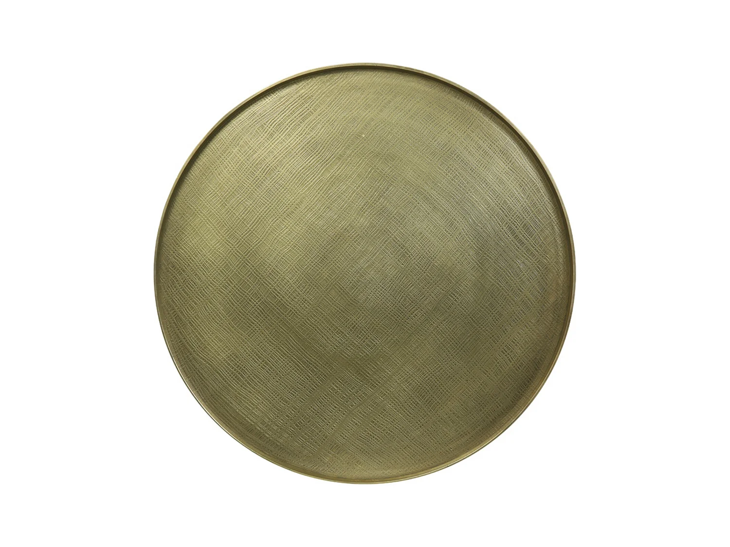 Table basse POPETA - Ø75x35cm - Bronze